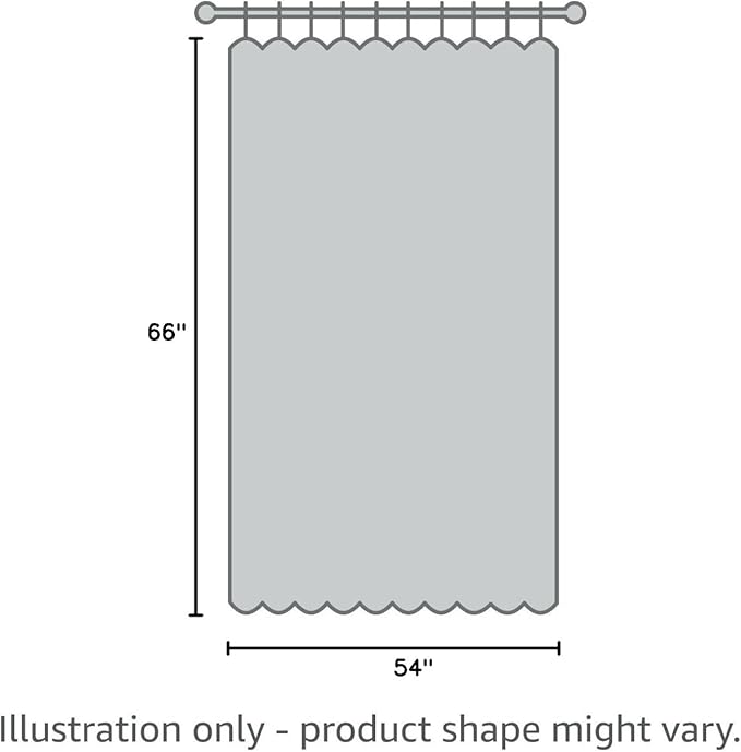 NICETOWN Greyish Blue Blackout Curtain for Bedroom, Window Treatment Thermal Insulated Grommet Solid Drapes Sound Reducing for Home Office/Basement, 1 Panel, W66 x L54