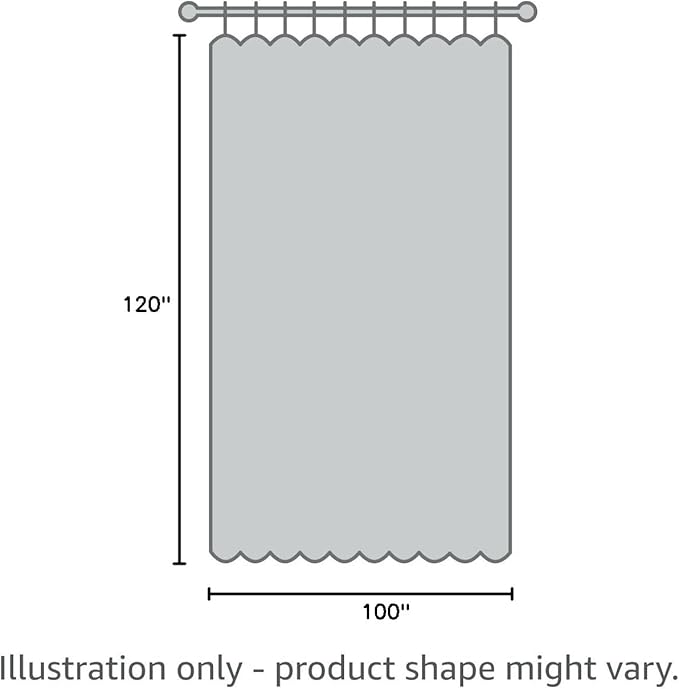 NICETOWN Patio Curtain Outdoor Waterproof W100 x L120, Rustproof Top & Bottom Grommet Light Blocking Windproof Thermal Insulated Blinds for Indoor Outdoor Room Divider, Greyish White, 1 Piece