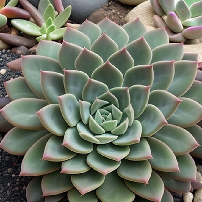 100 pcs Mix Rare Succulent Seeds Pack - Perennial Heirloom Non-GMO Outdoor Indoor