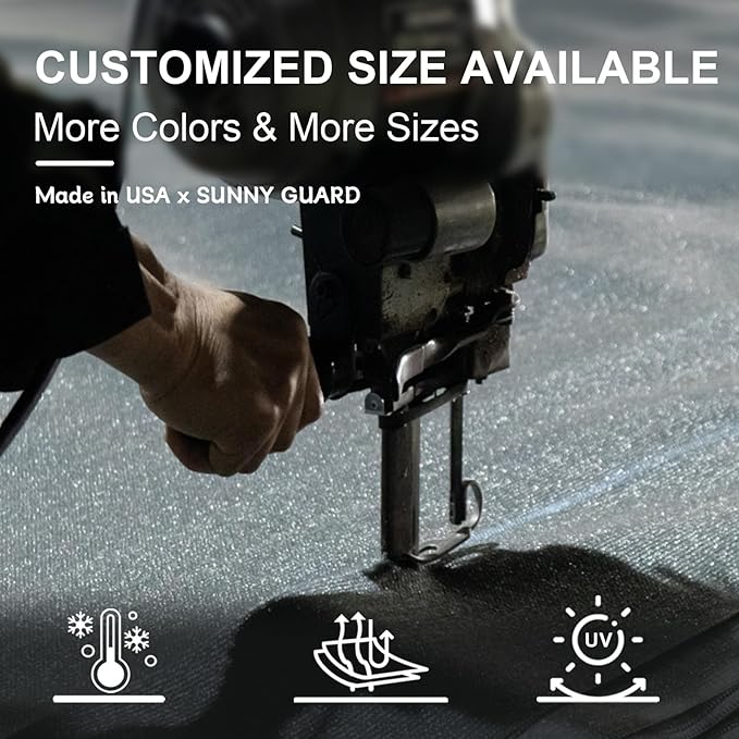 SUNNY GUARD Custom Size 10'x15'x18' Brown Sun Shade Sail Right Triangle UV Block Shade for Backyard Yard Patio Deck Garden(Customized)
