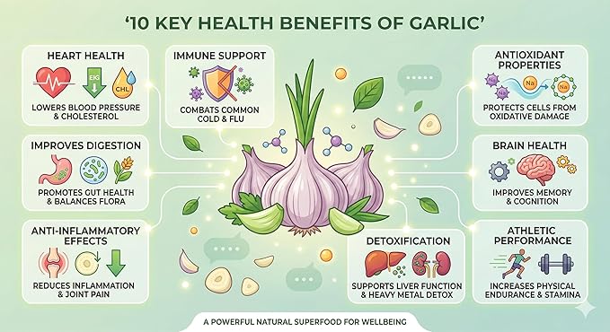 Garlic Seed Bulbs, Large Cloves, Cold Hardy, Bold Flavor (5)