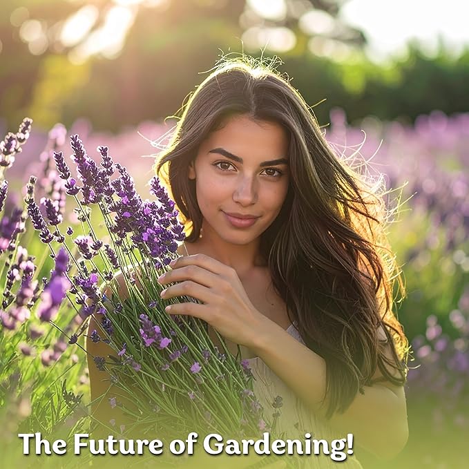 KVITER 2000 English Lavender Seeds for Planting Outdoor & Indoor (Lavandula angustifolia) – True Lavender Flowers, Heirloom Perennial, Non-GMO – Organic Herb Seeds for Outdoor Garden, Flower Beds
