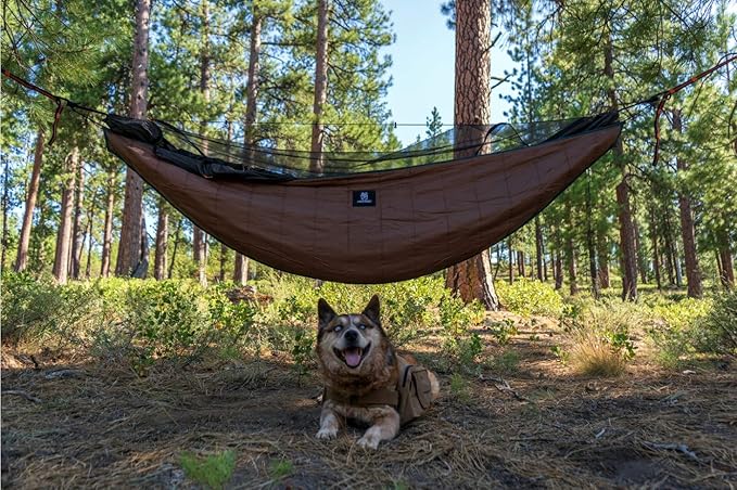 OneTigris Hideout Hammock Underquilt, Lightweight 4 Season Hammock Gear for Camping, Hiking, Backpacking, Travel, Beach, Backyard, Patio, Portable