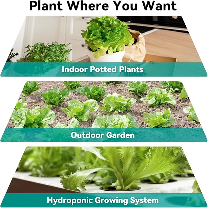 Flower Seed Pods for AeroGarden, Ahopegarden, iDOO MUFGA Hydroponics Growing System Indoor Gardening, 400+ Seeds, Dwarf Sunflower Bambino, French Marigold, Dahlia, Dwarf Petunia(12-Pods)