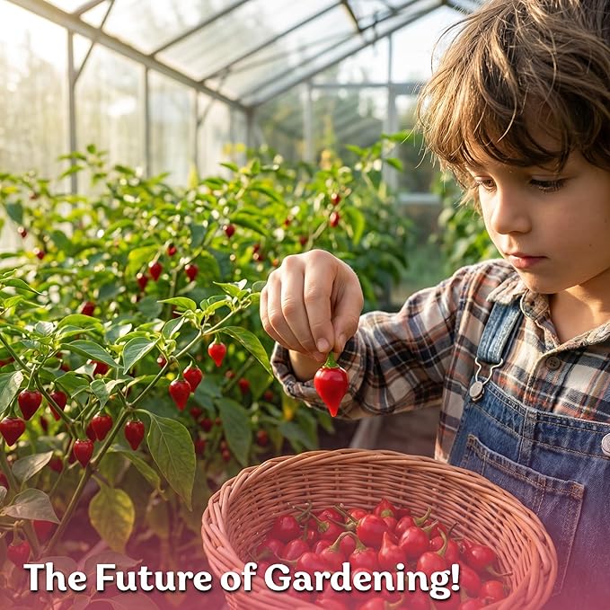 KVITER 50 Pimenta Biquinho, Sweety Drop Peppers Seeds (Capsicum Chinense) – Chupetinho, Pimenta de Bico, Little Red Tear Drop Peppers – Heirloom Red Pepper Vegetable Seeds for Outdoor & Indoor Garden