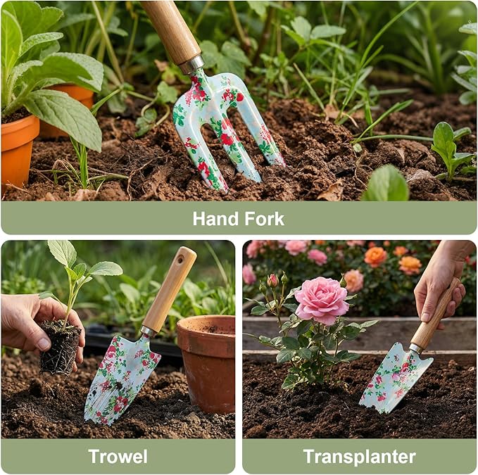 Make Gardening More Enjoyable with the WORKPRO  5PCS Garden Tool Set