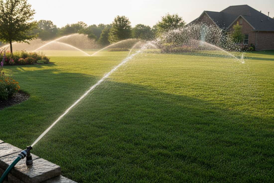 1. A Healthy Lawn Starts with Smart Watering