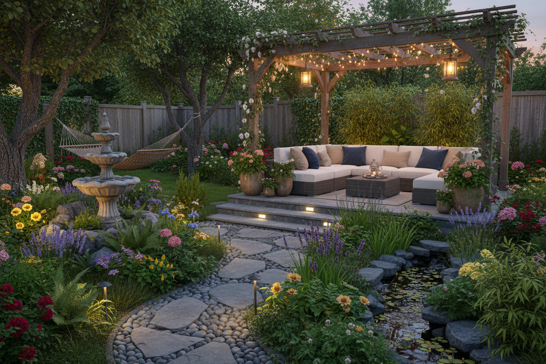 How to Transform Your Backyard into a Relaxing Garden Oasis