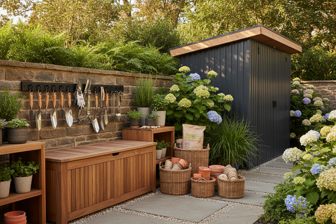 Smart Outdoor Storage Ideas for a Cleaner, More Organized Garden