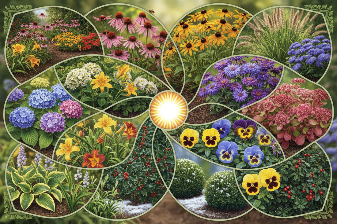 Top 10 Plants to Grow in American Gardens for Year-Round Beauty