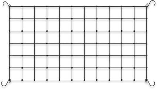 AC Infinity Grow Tent Trellis Netting 2x4', Heavy-Duty Elastic Plant Net with Steel Hooks, Flexible Hydroponics Support for Grow Tents, Gardening, and Horticulture