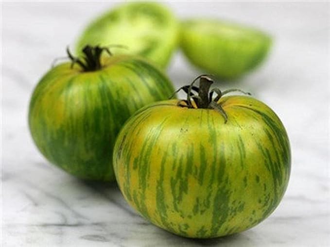 30+ Seeds Zebra Tomato - Vegetable Green