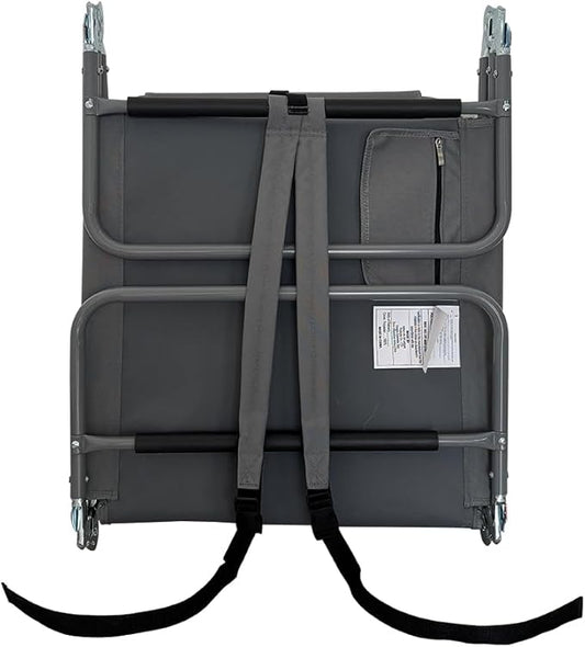 Ostrich Chair Backpack Chaise Chair, Gray
