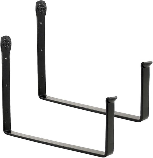 Achla Designs Window Flower Box Wall Brackets, 12 inch, SFB-04
