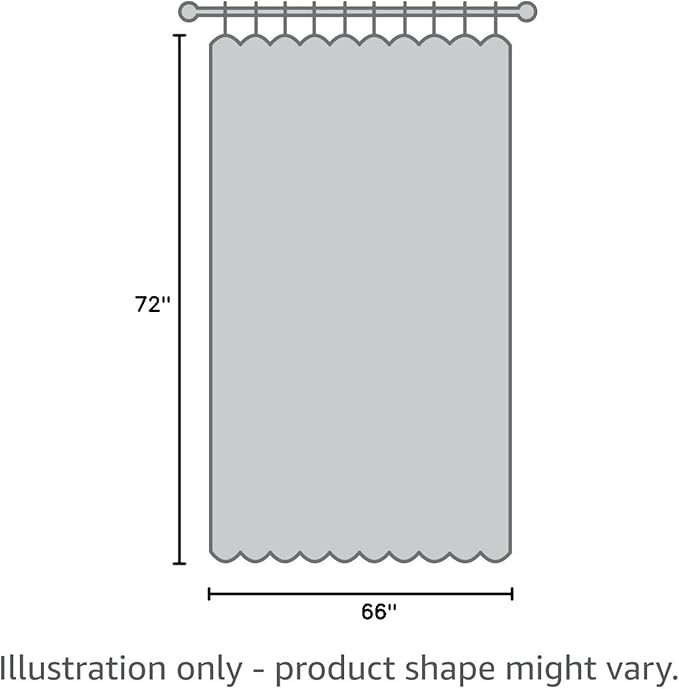 NICETOWN Blackout Doorway Curtain Drape 72 inch Long - Grommet Noise Reducing Thermal Insulated Solid Modern Window Treatments for Bedroom (1 Panel, 66 x 72 Inch, Gray)