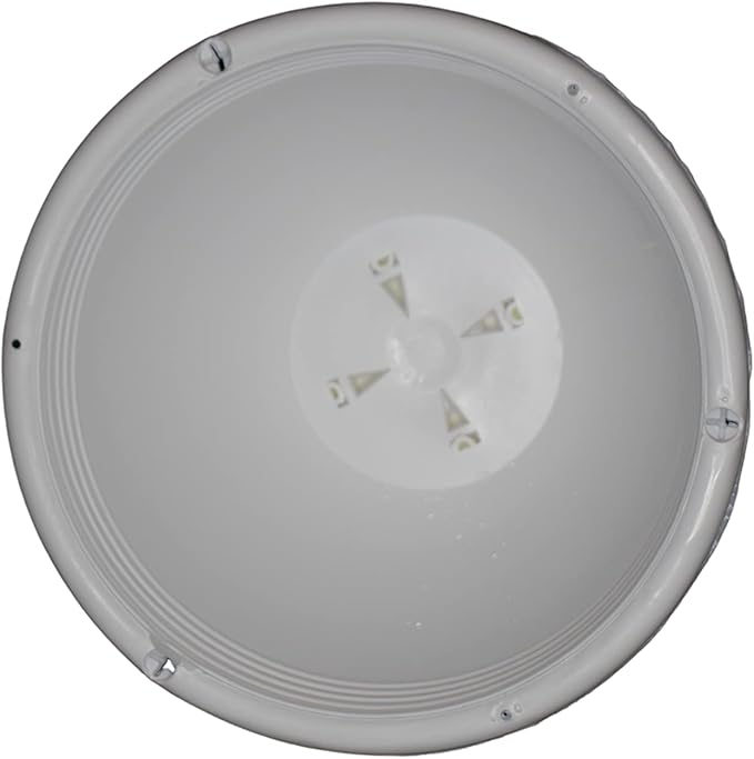 8" White Plastic Hanging Basket with Saucer by Koba (25)