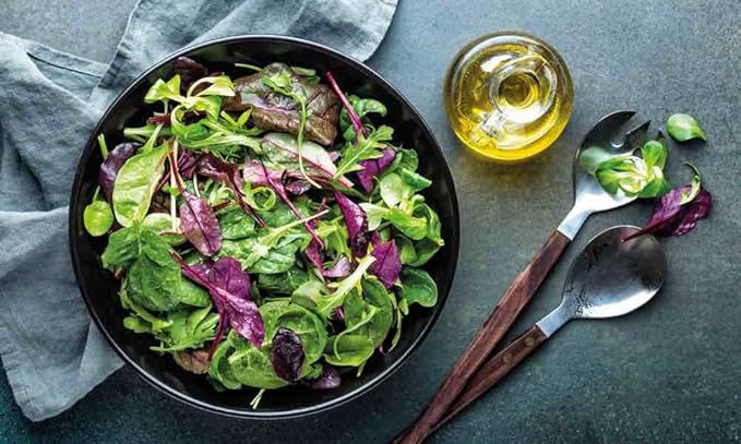 1000+ Seeds Indoor Vitamin Baby Lettuce 20 Days for Salad - Vegetable Mix