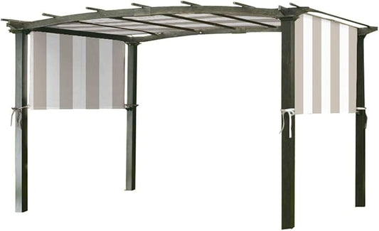 Garden Winds Universal Pergola Replacement Canopy - Standard 350 - Cabana Beige