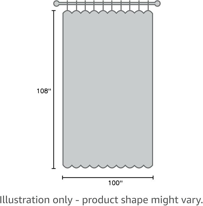NICETOWN Outdoor Curtain for Patio Waterproof, Rustproof Grommet Outdoor Living/Room Divider Thermal Insulated Extra Wide and Long Drape for Balcony/Cabana, Biscotti Beige, 1 Panel, W100 x L108