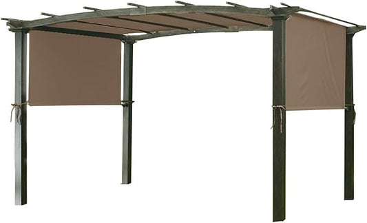 Garden Winds Universal Pergola Replacement Canopy - Standard 350 - Nutmeg