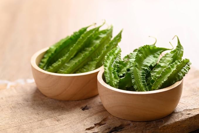 Winged Bean Seeds for Planting, Organic, Heirloom, Non-GMO - 30 Seeds USA Premium Four Angled, Princess Bean Seeds, High-Yielding Vine for Tropical Gardens, Containers & Unique Edible Pods