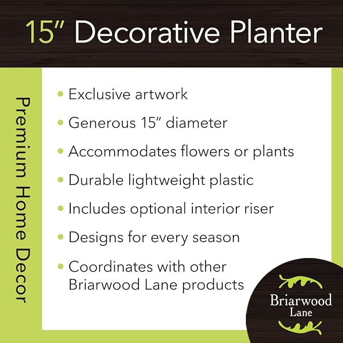 Briarwood Lane Sunflower Barn Large Planter