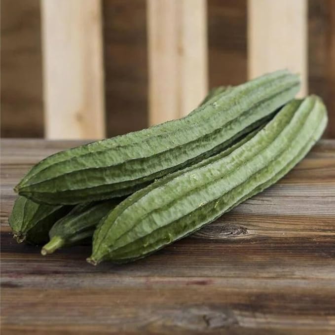 Angled Luffa Séẹds/Angled Gourd/Tori/Turai/Ridge Gourd/Chinese Okra Séẹds Loofah - 5 Séẹds