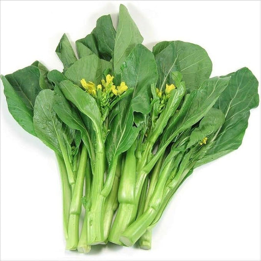 2000+ Seeds Brassica Juncea Choy Sum Mustard Yu Choy Sum Seeds, USA Chinese Broccoli Scallion Chive Asian Vegetable, Cải NGỌt ăn bông (Cải Ngồng)