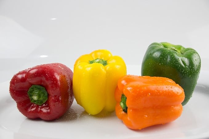Seeds Vegetable Sweet Bell Pepper Rainbow White-Red - 30 Seeds