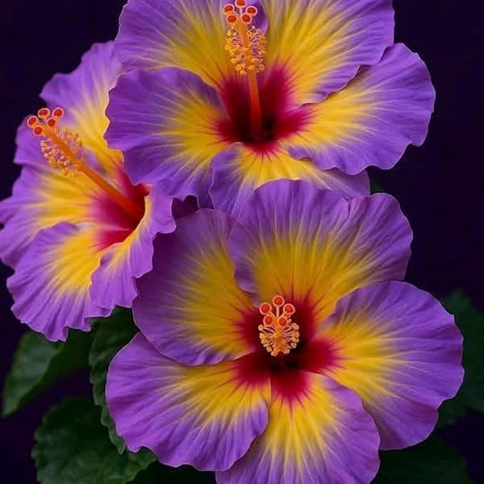 115+ Mixed Perennial Hibiscus Flower Seeds for Planting - Fresh Hardy Hibiscus Exotic Plant Bonsai Seeds Non-GMO Heirloom for Multi-Colored Flower Home Garden Outdoor