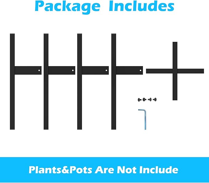 Heavy Plant Stand for 10"-16" Plant Pot Indoor Outdoor Corner, Adjustable Metal Heavy Duty for Large Pot (Black 1 Pack)