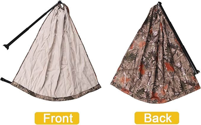 Camo Tree Camping Chair Hunting Hammock Seat Hunting Chair Portable and Light Weight Camping Stool on Tree