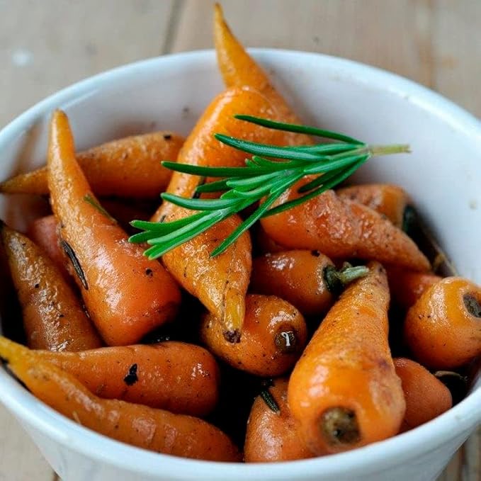 Carrot Seeds (Organic) - Chantenay Red Cored - 1 Ounce - Vegetable Seeds, Heirloom Seed, Open Pollinated Seed, Organic Seed Easy to Grow & Maintain, Root Vegetable, Culinary