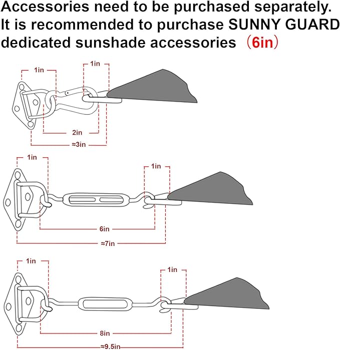 SUNNY GUARD Custom Size 12'x15'x19.2' Peach Fuzz Sun Shade Sail Right Triangle UV Block Shade for Backyard Yard Patio Deck Garden(Customized)