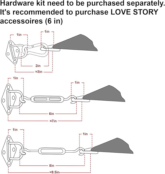 LOVE STORY Custom Size 8'x9'x12' Butter Cream Sun Shade Sail Right Triangle Sunshade Fabric Awning Canopy for Patio Backyard Carport Pergola (Customized)