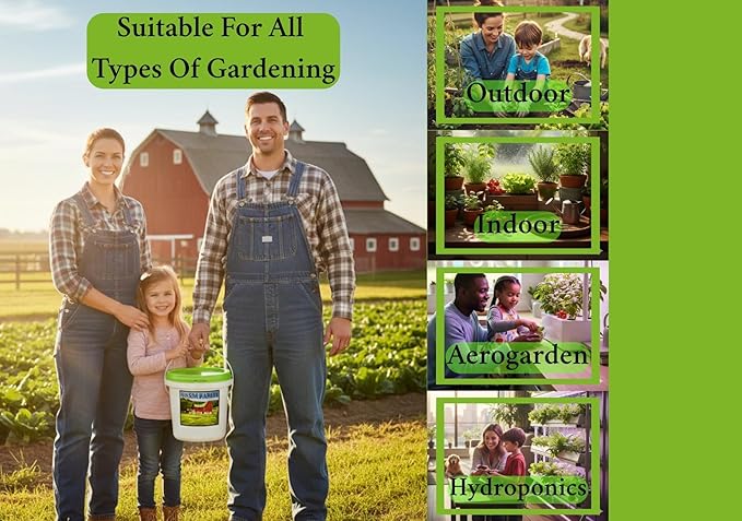 Survival Seed Vault: 50 Varieties, 50,000+ Non-GMO Heirloom Seeds - 5+ Year Supply in Secure Bucket + Growing Guide by B&KM Farms