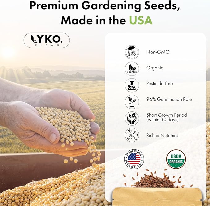 LYKOCLEAN Cherry Tomato Seed Pod for AeroGarden, idoo, Ahopegarden Hydroponics Garden, 18-pods (350 Seeds+, Include Red Chili/Purple Bell/Green/Yellow Pepper, Golden/Red Cherry Tomato)