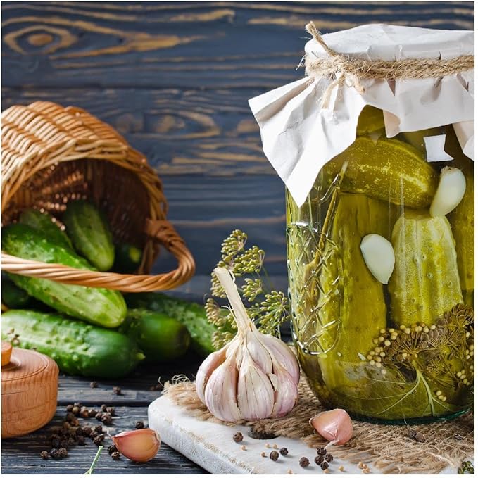 Everwilde Farms - 1 Oz Organic Homemade Pickles Pickling Cucumber Seeds - Gold Vault Packet