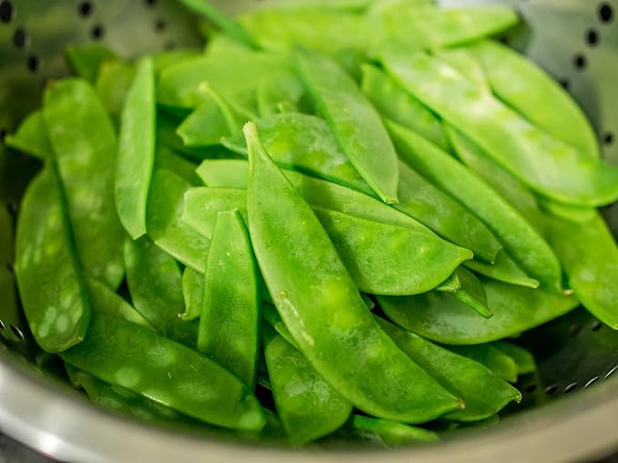 120 Mammoth Melting Sugar Pod Pea Seeds for Planting Heirloom Organic Non GMO 1 Ounce of Seeds Snow Pea Garden Vegetable Bulk Survival