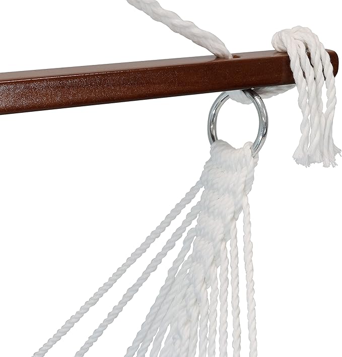 Sunnydaze Tufted Victorian Large Hanging Hammock Chair - Sturdy 300 Pound Capacity - Gray