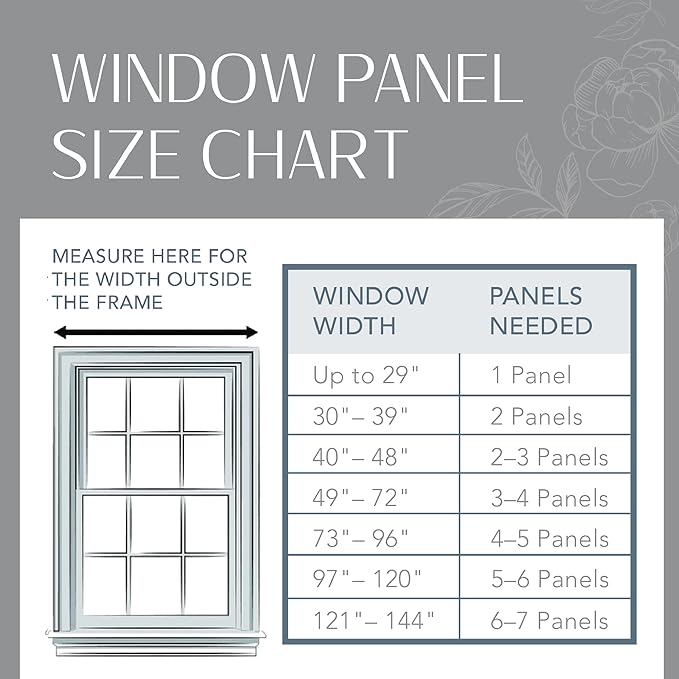 Elrene Home Fashions Matine Weatherproof Tab-Top Indoor/Outdoor Solid Color Curtain Panel for Porch, Pergola, Patio, Deck, 52”W x 95”L, White