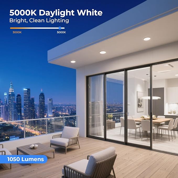 LED Flood Light Bulbs, PAR38 Outdoor Flood Light Bulb 5000K,13W 100W Equivalent, Daylight White LED Floodlight Dimmable, Waterproof for Porch Yard Garage, E26 Base, 15,000 Hrs, 6 Pack