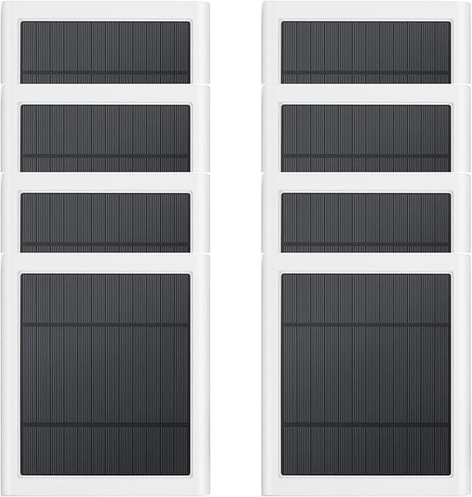 Solar Panel Outdoor for Ring (white-8pack)