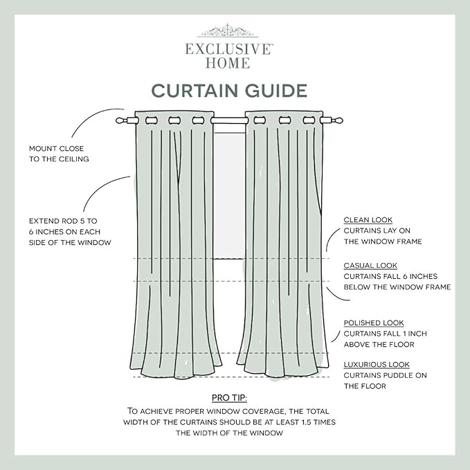 Exclusive Home Cabana Solid Indoor/Outdoor Light Filtering Hook-and-Loop Tab Top Curtain Panel Pair, 54"x63", Taupe
