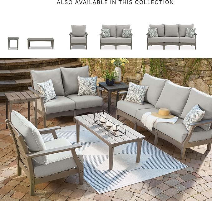 Signature Design by Ashley P802-702 Visola End Table, Gray