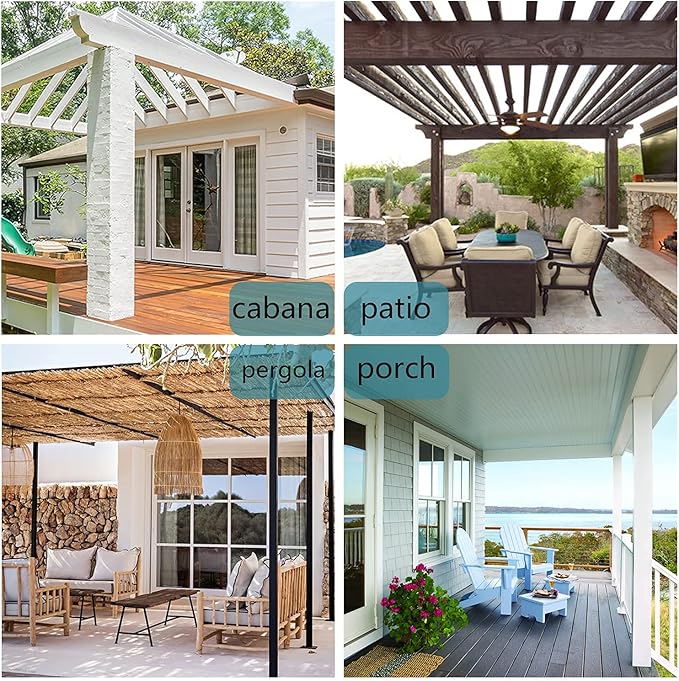 BONZER Outdoor Curtains for Patio Waterproof Thick Privacy Wide Grommet Light Filtering Outside Curtains for Porch Pergola Gazebo Deck, 1 Panel, 110W x 95L inch, Navy