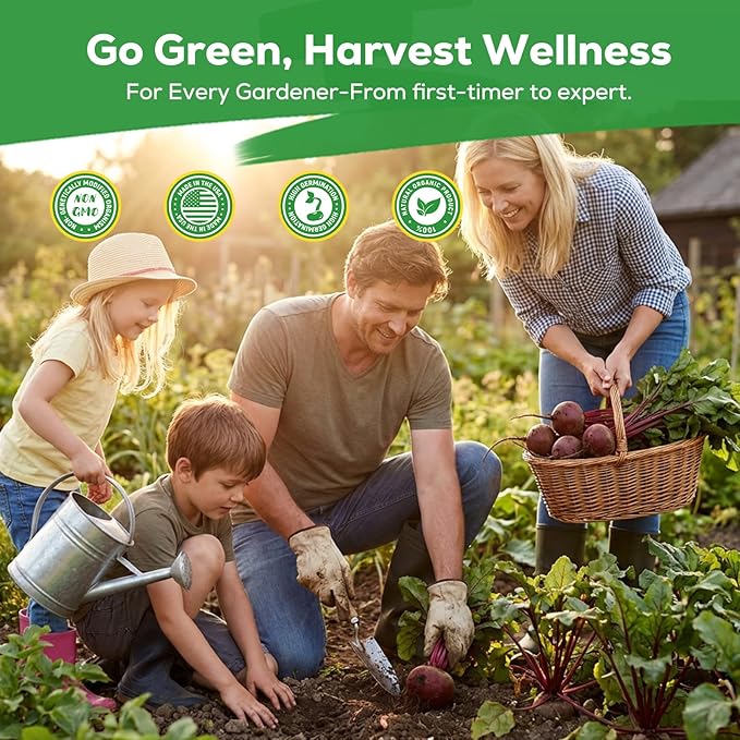 800+ Heirloom Fruivity Detroit Dark Red Beet Seeds for Planting-Non-GMO Vegetable Seeds, High Germination, USA Grown, for Home Garden & Fresh Beets