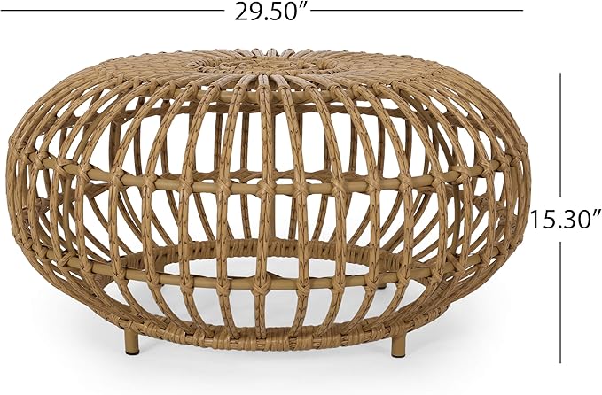 Christopher Knight Home Coffee Table, Light Brown