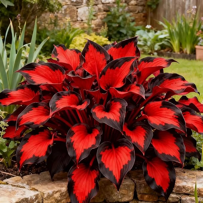 Mixed 300+ Hosta Seeds for Planting, Hostas Seeds Rare Perennial Under Trees & North Facing Areas Shade Garden, Drought Tolerant Perennial Ground Cover Decorative Foliage