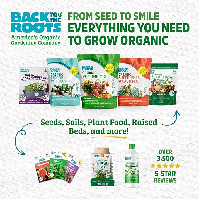 Back to The Roots 100% Organic Seed Packet - Pepper, 'Habanero' 140mg